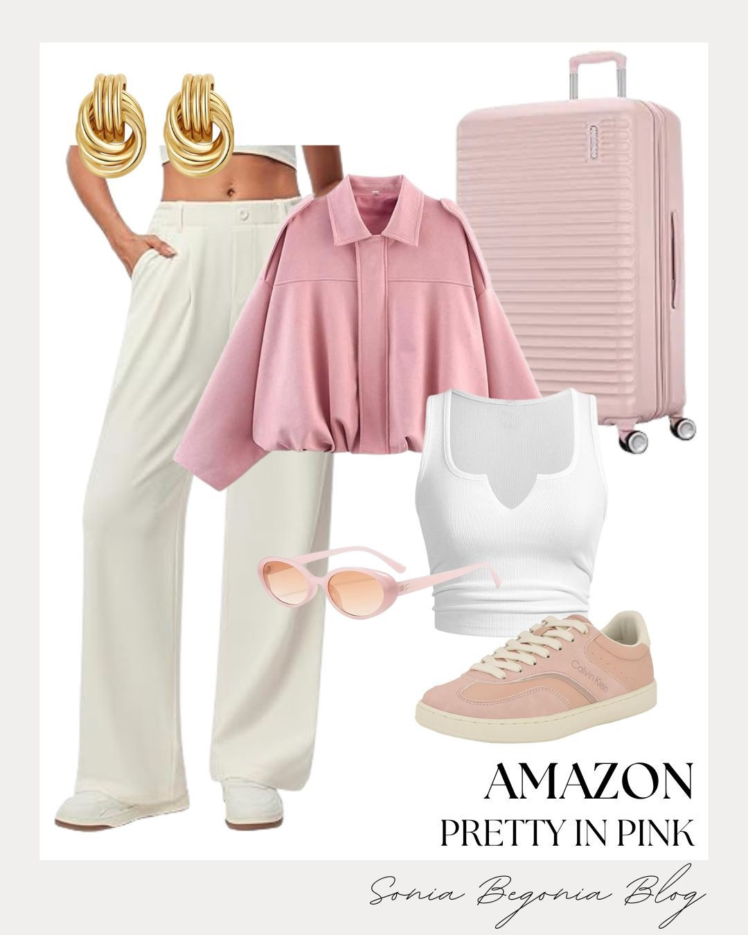 Pretty in pink 💕
This soft and stylish Amazon outfit gives major cozy-chic vibes — perfect for travel days, brunch dates, or casual weekends.
Loving the pink tones, comfy wide-leg pants, and matching sneakers! 🌸✨

🛍️ All pieces are affordable Amazon finds — feminine, comfy, and so easy to style. Tap to shop or save for outfit inspo!

⸻

#amazonfinds #amazonfashion #amazonoutfits #amazonstyle #amazonmusthaves #amazonfashionfinds #amazonlookbook #amazonhaul #affordablefashion #amazontraveloutfit #amazonpinkfinds #amazonootd #amazonfalloutfits #ltkamazon #ltkfashion #ltkinspo #ltkwomensfashion #amazonstreetstyle #pinkoutfitinspo #casualchicstyle #traveloutfitideas #pinkfashion #amazonlove #budgetfriendlyfashion #amazonfallstyle #fashionfinds2025

#LTKItBag #LTKFindsUnder50 #LTKStyleTip