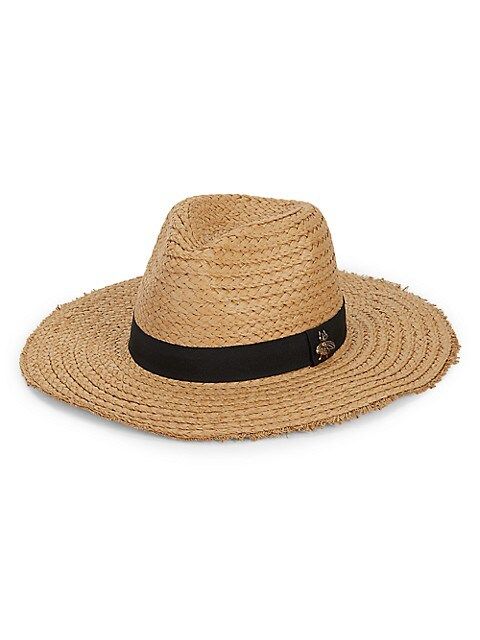 Bee-Embellished Panama Hat | Saks Fifth Avenue OFF 5TH (Pmt risk)