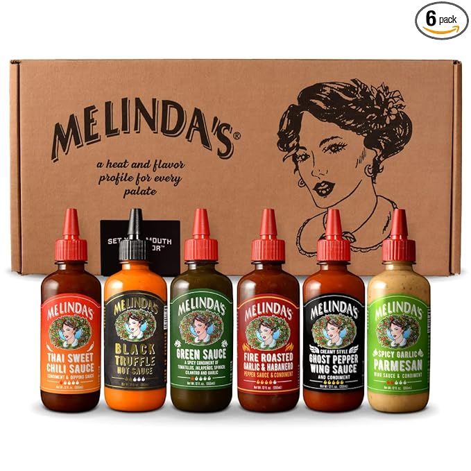 Melinda’s - A Taste of Melinda’s Collection – Craft Pepper Sauce and Condiment Gift Set - I... | Amazon (US)