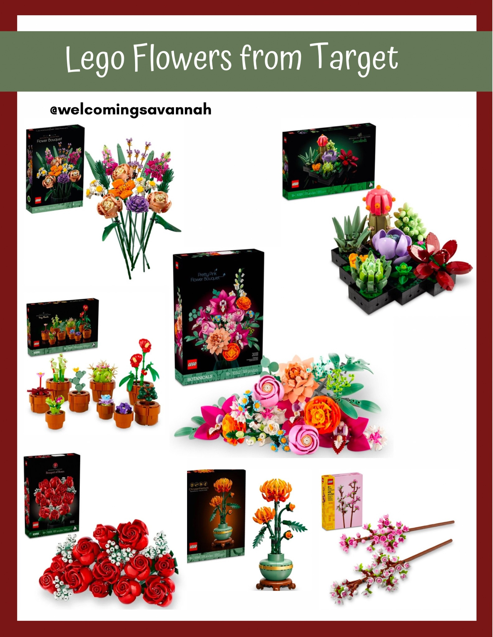 Lego Flowers from Targegt

#LTKKids #LTKHome #LTKGiftGuide