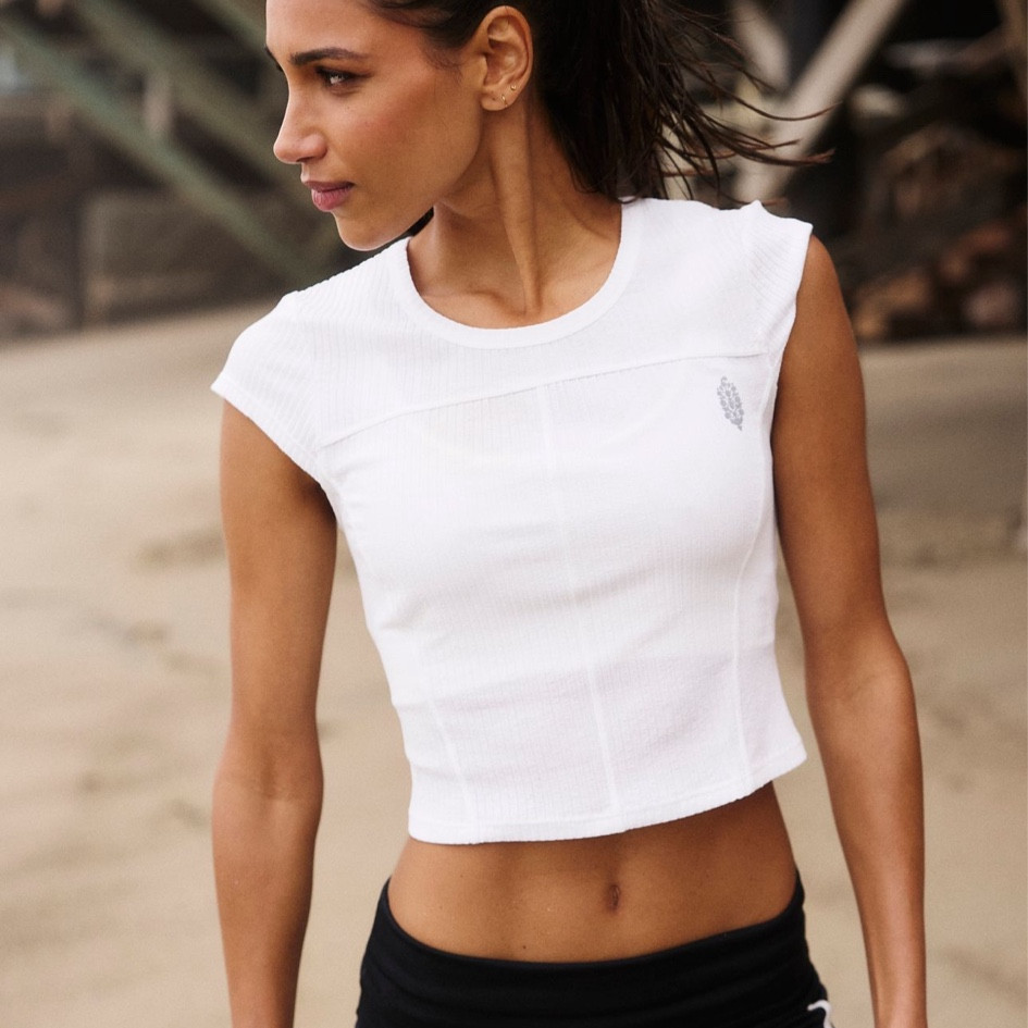 Smocked athletic T

#LTKActive