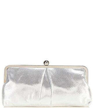Landry Pleat Front Frame Metallic Clutch | Dillard's | Dillard's