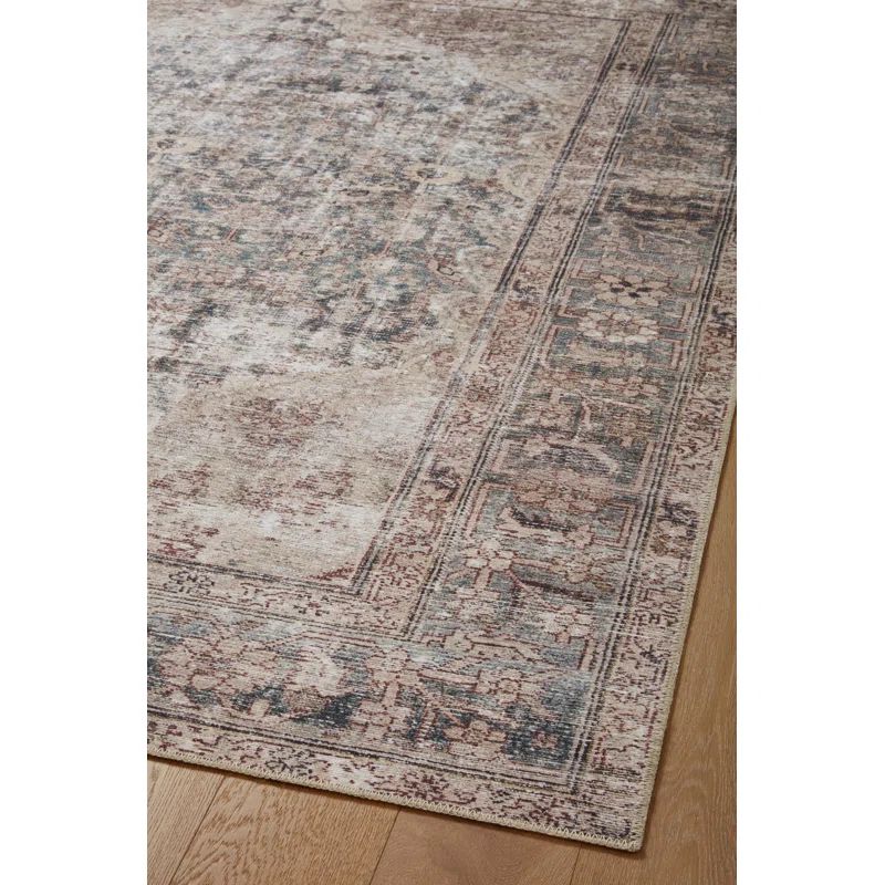 Amber Lewis x Loloi Georgie Lagoon / Beige Area Rug | Wayfair North America