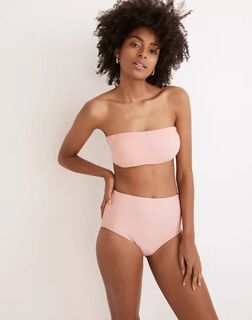 Madewell Second Wave Retro High-Waisted Bikini Bottom | Madewell