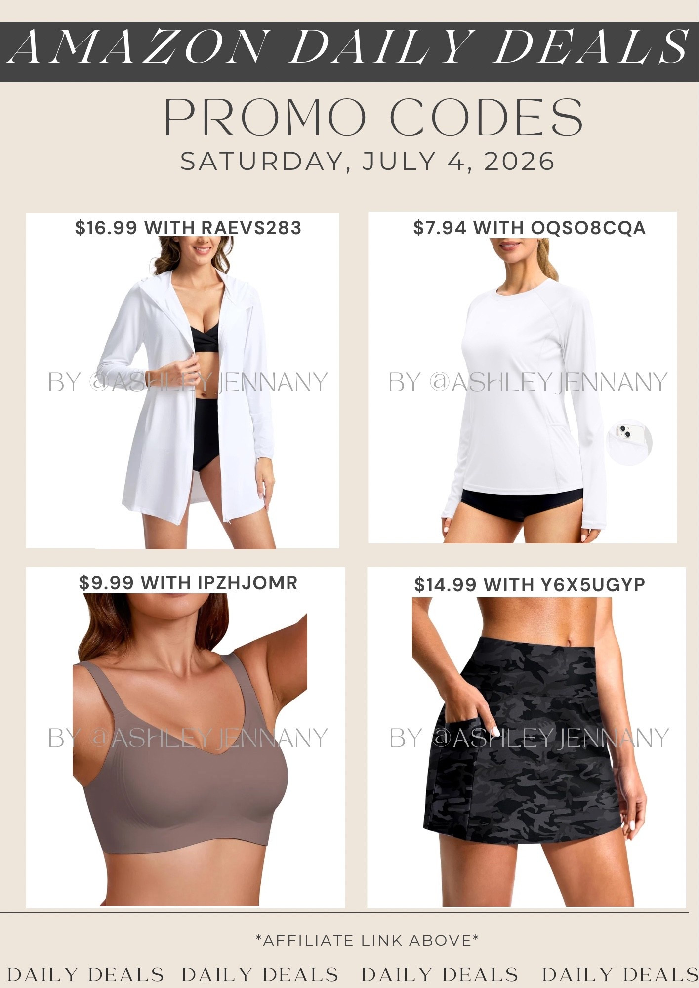 Amazon deals

#LTKSaleAlert #LTKMidsize #LTKootd