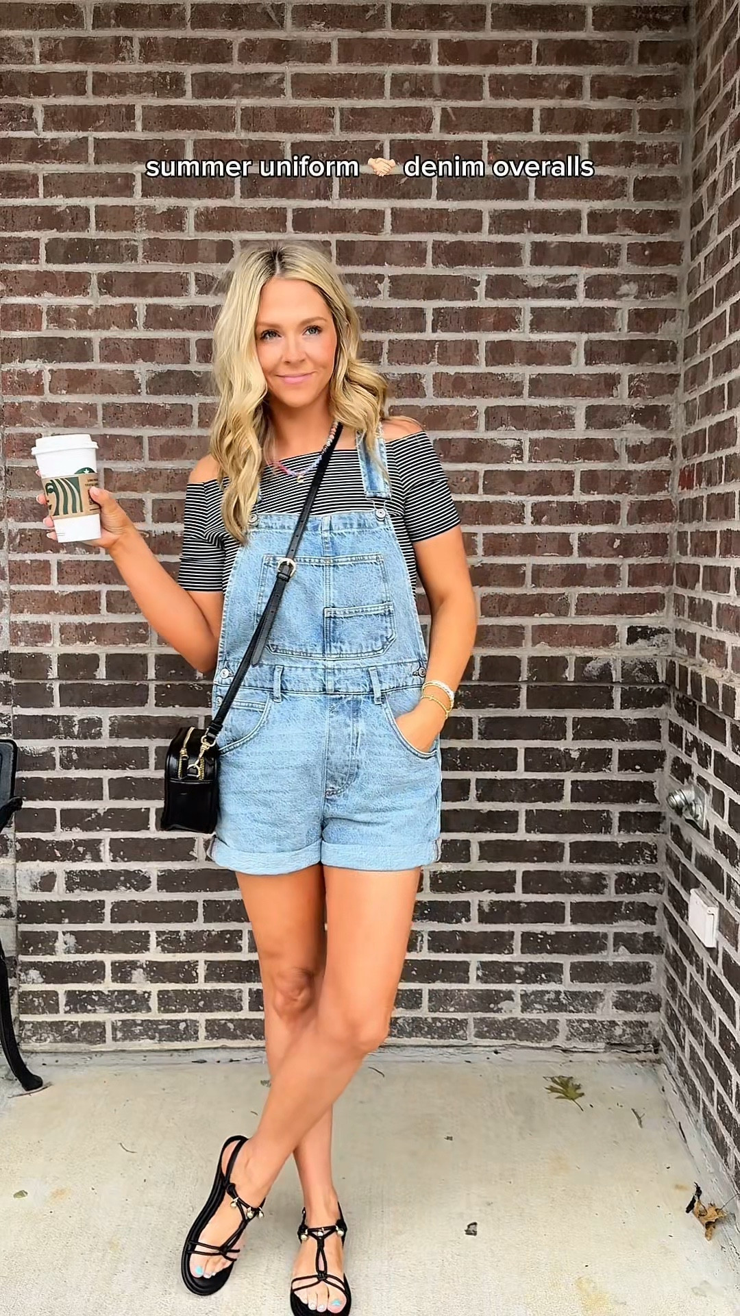 catch me in overalls this summer! Can’t wait to style these in so many ways! These are FP, but I’m linking an Amazon version too! Wearing a size S 🖤

#LTKootd