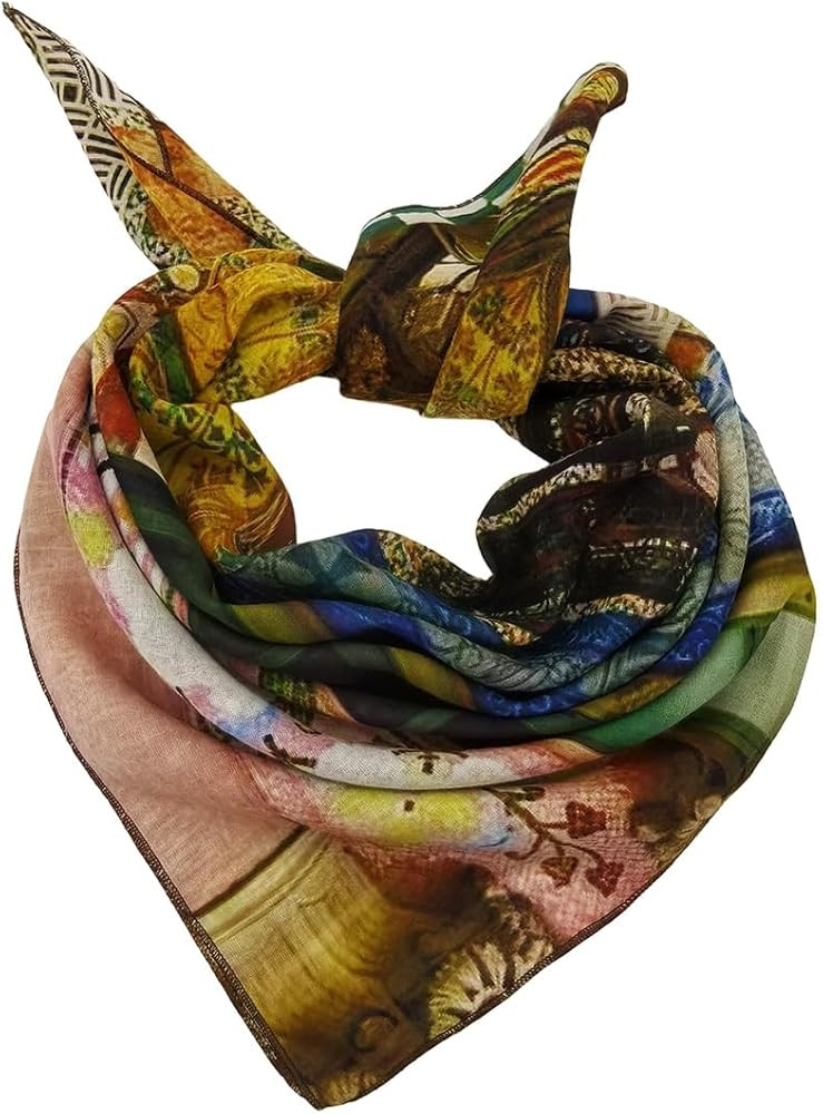 Large Unisex Cotton Bandana Head Hair Scarf Wraps Cover 25 x 25' | Amazon (US)