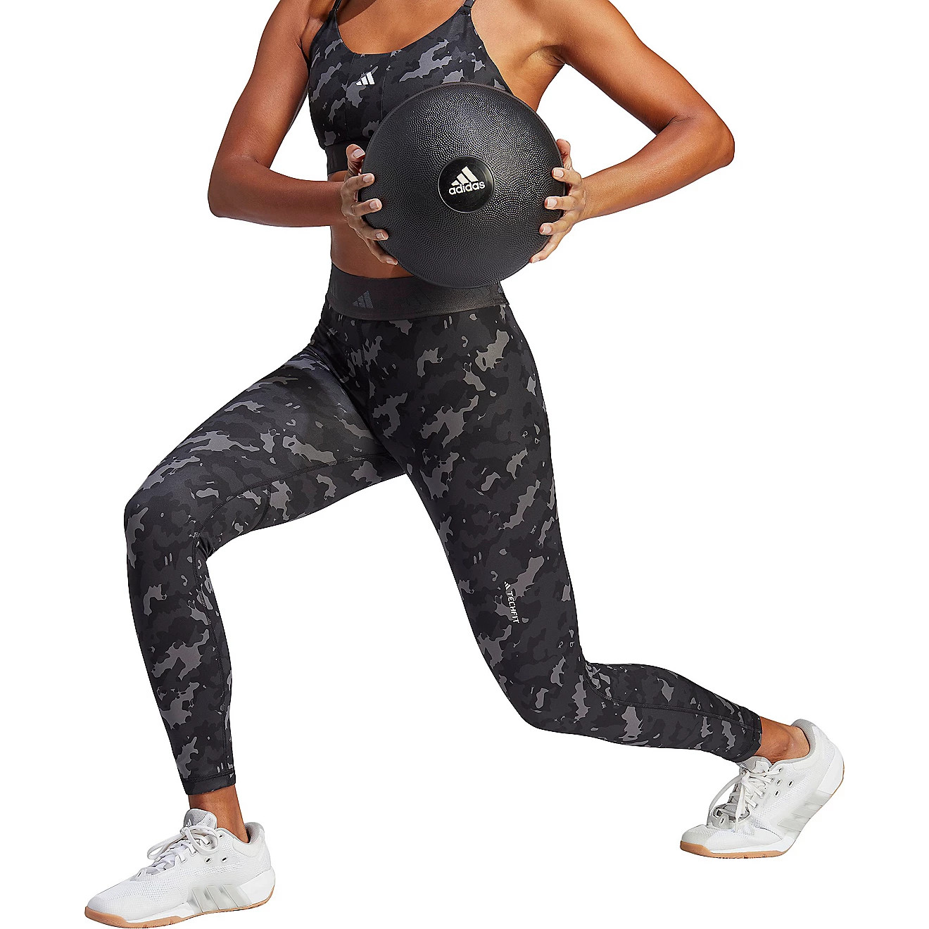 adidas Women's Techfit Camo 7/8 Tights | Free Shipping at Academy | Academy Sports + Outdoors
