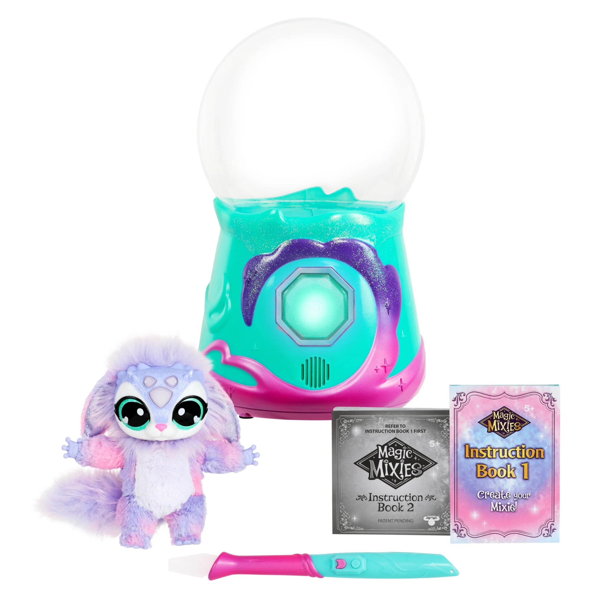 Magic Mixies Sparkle Magic Crystal Ball with Exclusive Interactive 8 inch Sparkle Plush Toy Ages ... | Walmart (US)