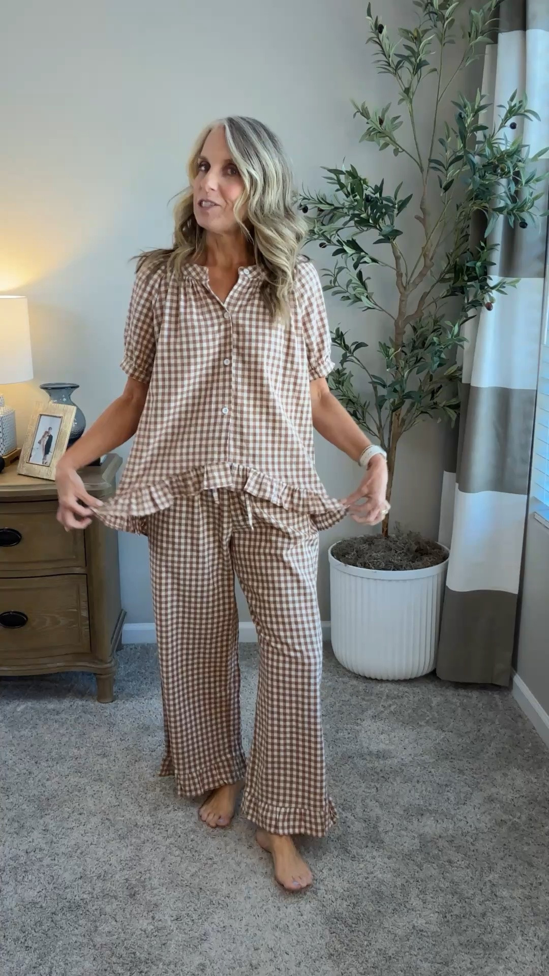 I’d even wear these to have the girls over for Mahjong. So cute. Perfect for hotel stays and coffee runs downstairs. Wearing small

#LTKgrwm #LTKOver40 #LTKTravel