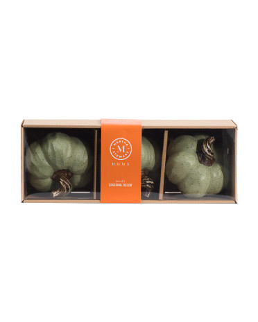 3pk 5in Pumpkins Set | TJ Maxx