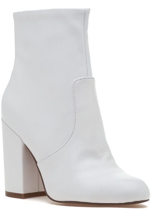 Gazer Boot White Leather | Jildor Shoes