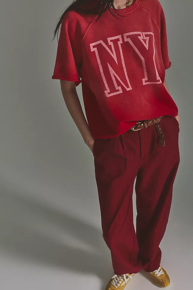 NYC Cut Sleeve Sweatshirt | Free People (Global - UK&FR Excluded)
