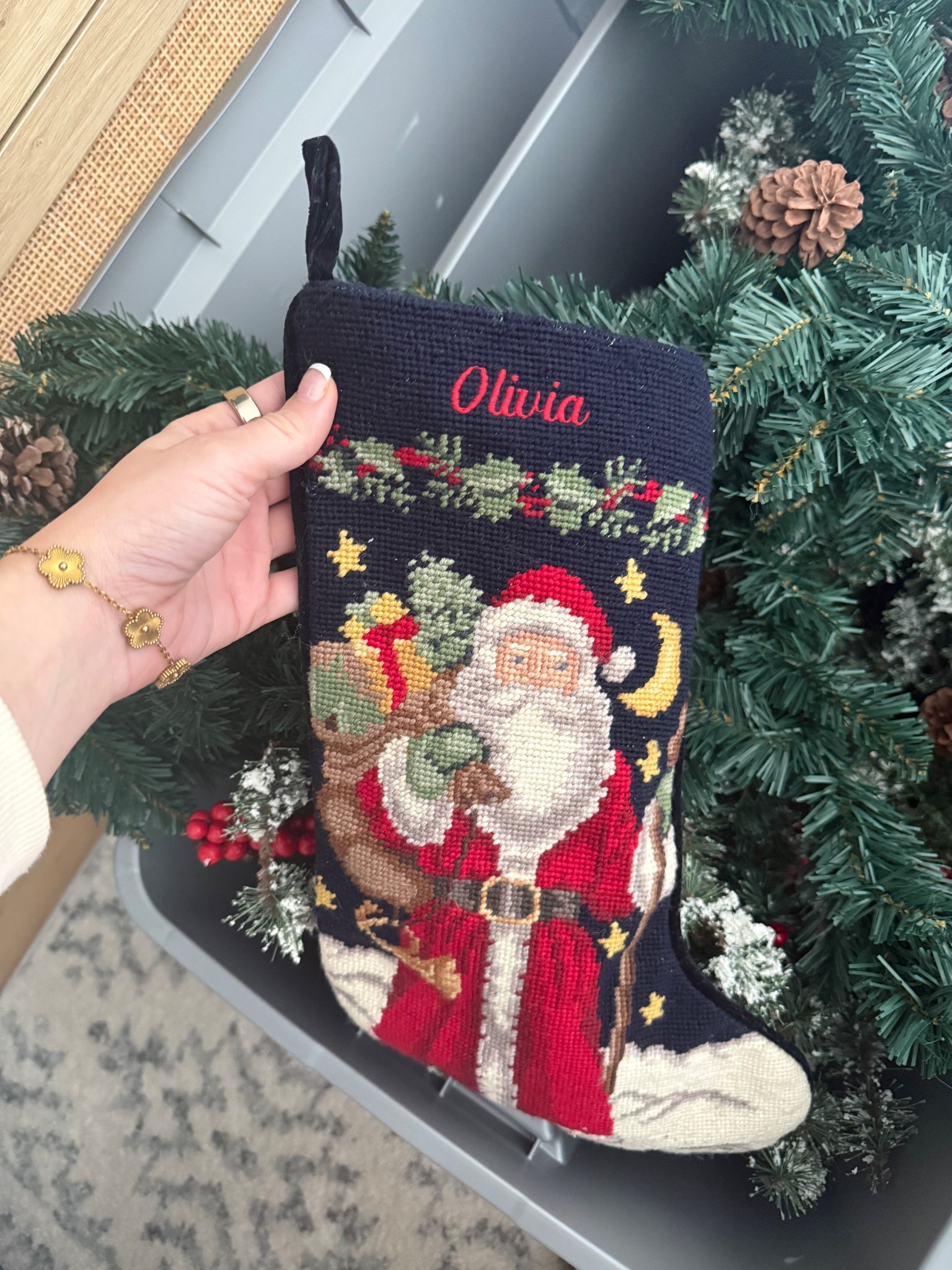 Nostalgic Christmas stocking! 🥹❤️ 

Christmas decor, Christmas stockings 