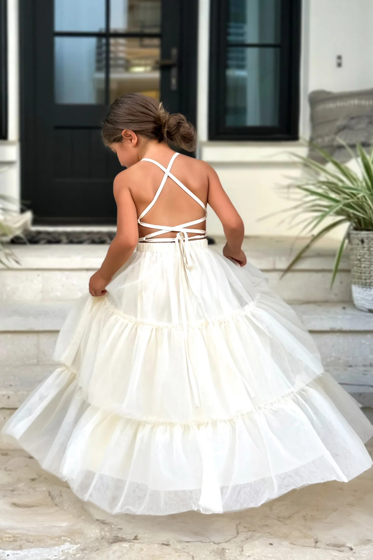 Wendy Dress (antique ivory tulle) | INDIE BLUE