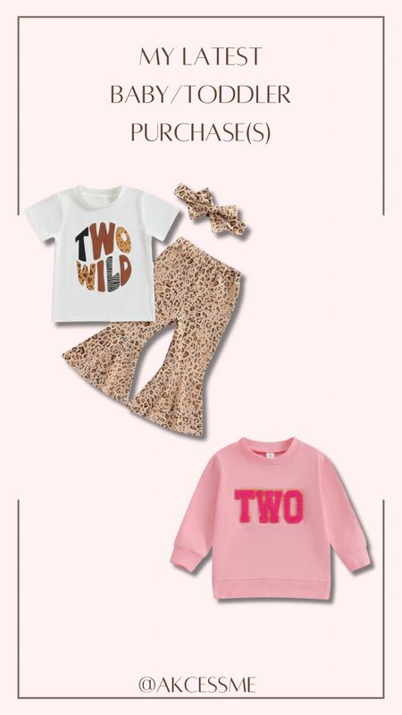 In less than a week we will have a TWO years old! Here are the two looks she’ll be wearing to celebrate. #AKCESSME #TWOwild #birthday 

#LTKparties #LTKfindsunder50 #LTKkids