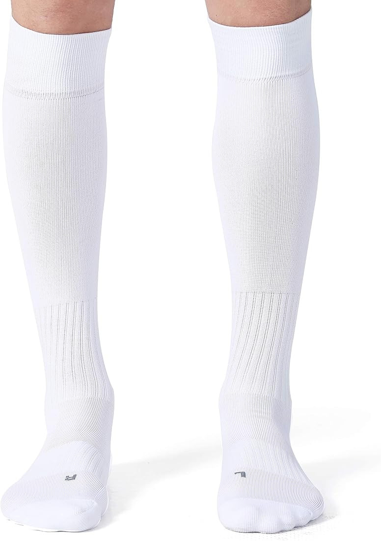 CS CELERSPORT 2/3 Pack Soccer Softball Baseball Socks for Youth Kids Adult Multi-Sport Socks | Amazon (US)