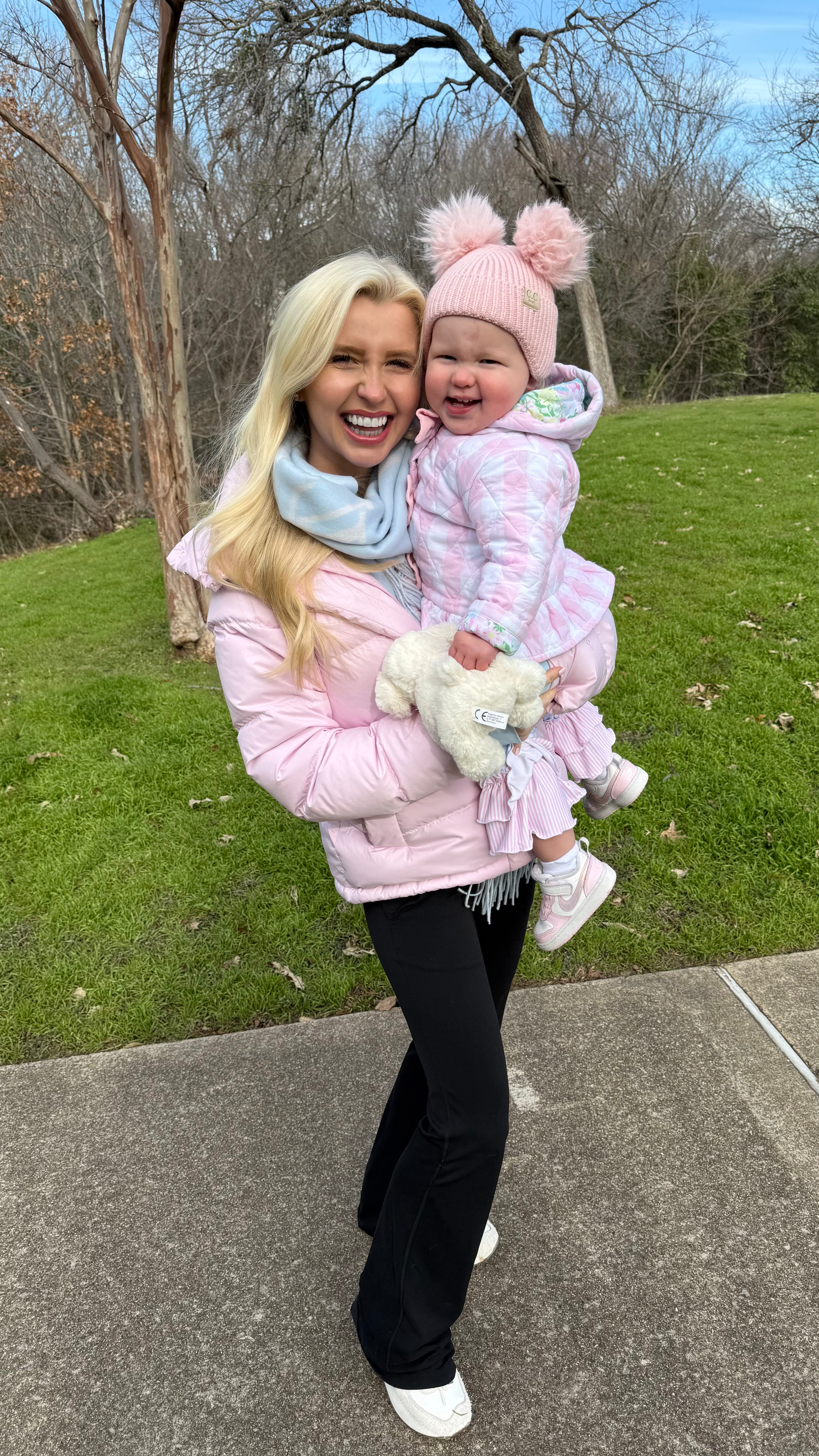Pink winter gear for the win! ❄️💖 Matching with my mini for all the winter fun. Shop the look and stay cozy together! 

 #LTKSeasonal #LTKStyleTip #LTKBaby