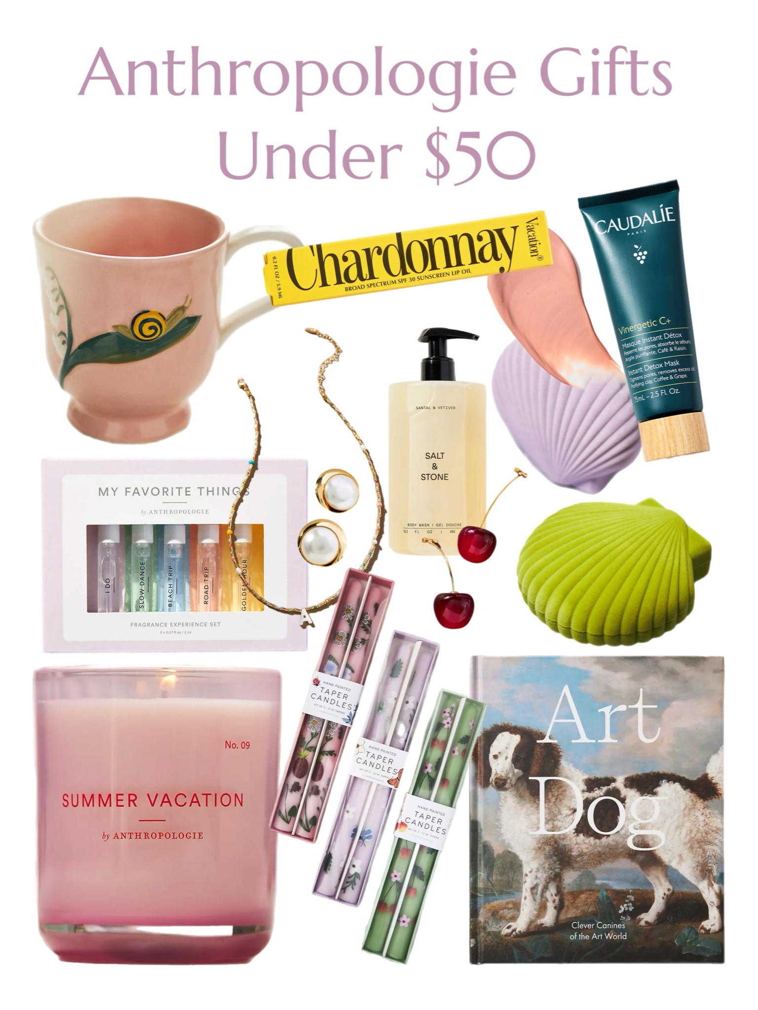 Anthro Gifts UNDER $50!

Candlesticks, jewelry box, seashells, perfume, candle, books, skincare, body wash, jewelry 

#LTKFindsUnder50 #LTKFindsUnder100
