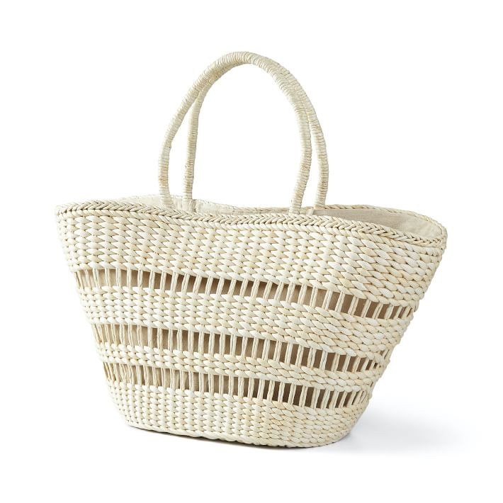 Cabana Straw Beach Tote | Mark and Graham