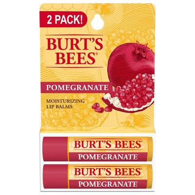 Burt's Bees Pomegranate Lip Balm - 0.3oz | Target
