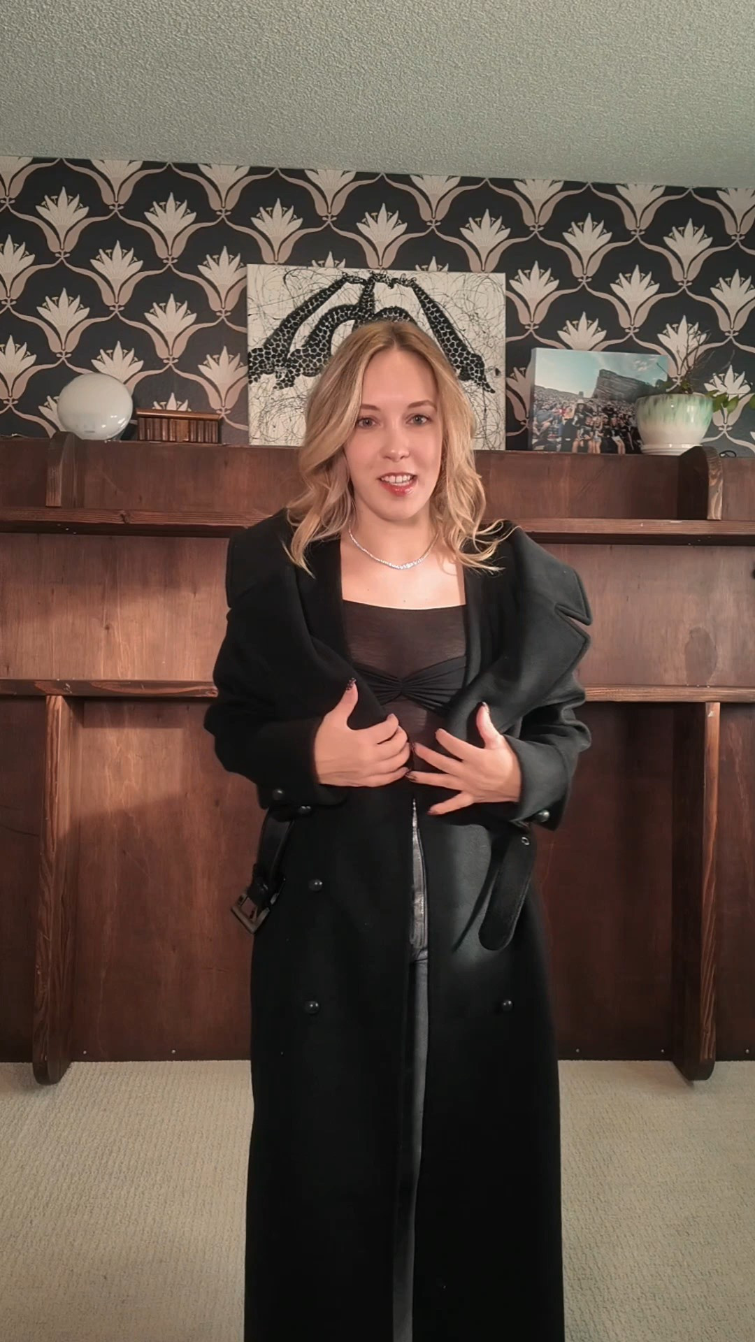 holiday party outfit with Luna Fashion House! the Nicole wrap coat is so warm  (70% wool content) and works perfect for petite girls. I'm wearing a size 4. Also linked some other coats I love for this winter.

#LTKPetite #LTKootd #LTKHoliday