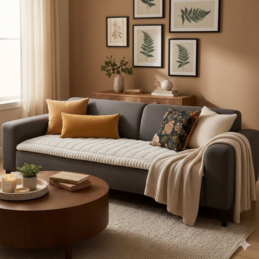 Living room spring decor🧡
Living room furniture, coffee table, home decor styling, wooden accent tables, spring living room 

 #LTKSeasonal #LTKHome #LTKKids