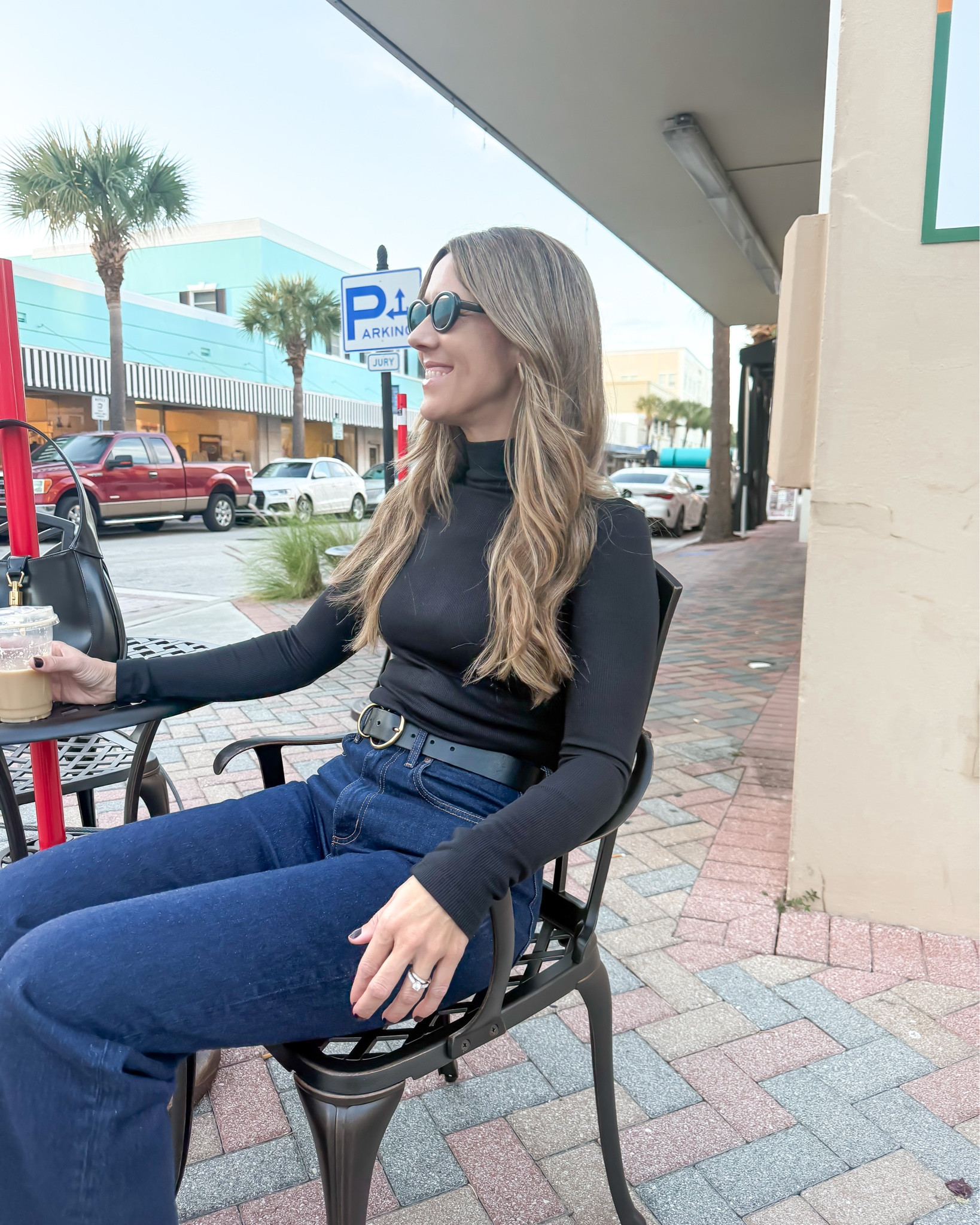 Elevated basic alert!! This mockneck long sleeve ribbed top - size small 

#LTKdayinmylife #LTKGiftGuide #LTKHoliday