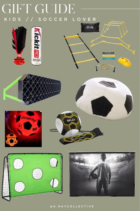 The coolest gifts for kids or even adults who love soccer! everything from a soccer beanbag, agility training set, soccer rebounder, glow-in-the-dark soccer ball, a messi soccer poster, and this cool new toy called Kickit that combined soccer and badminton.

Soccer lover gifts | sports lover gifts | kids gifts | Christmas gifts for kids | holiday gifts for kids | gift guide for kids

#GiftGuideForKids #SoccerGifts #SoccerLoverGifts #ChristmasGiftsForKids #HolidayGiftsForKids #SoccerGear #SoccerDecor #SoccerGifts 

#LTKGiftGuide #LTKkids #LTKfindsunder50