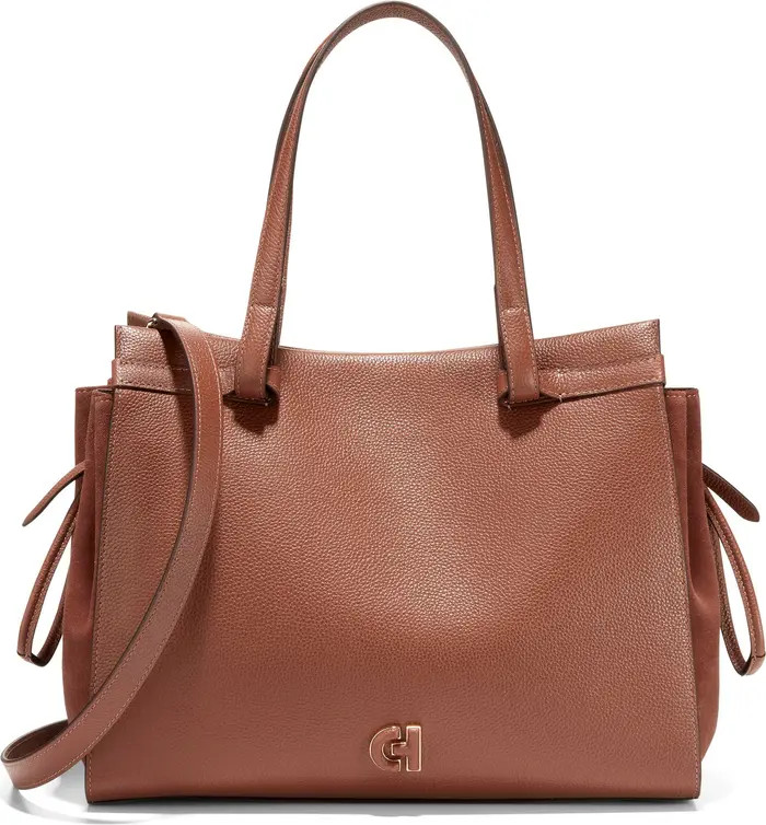 Grand Ambition Leather Cinched Satchel Bag | Nordstrom