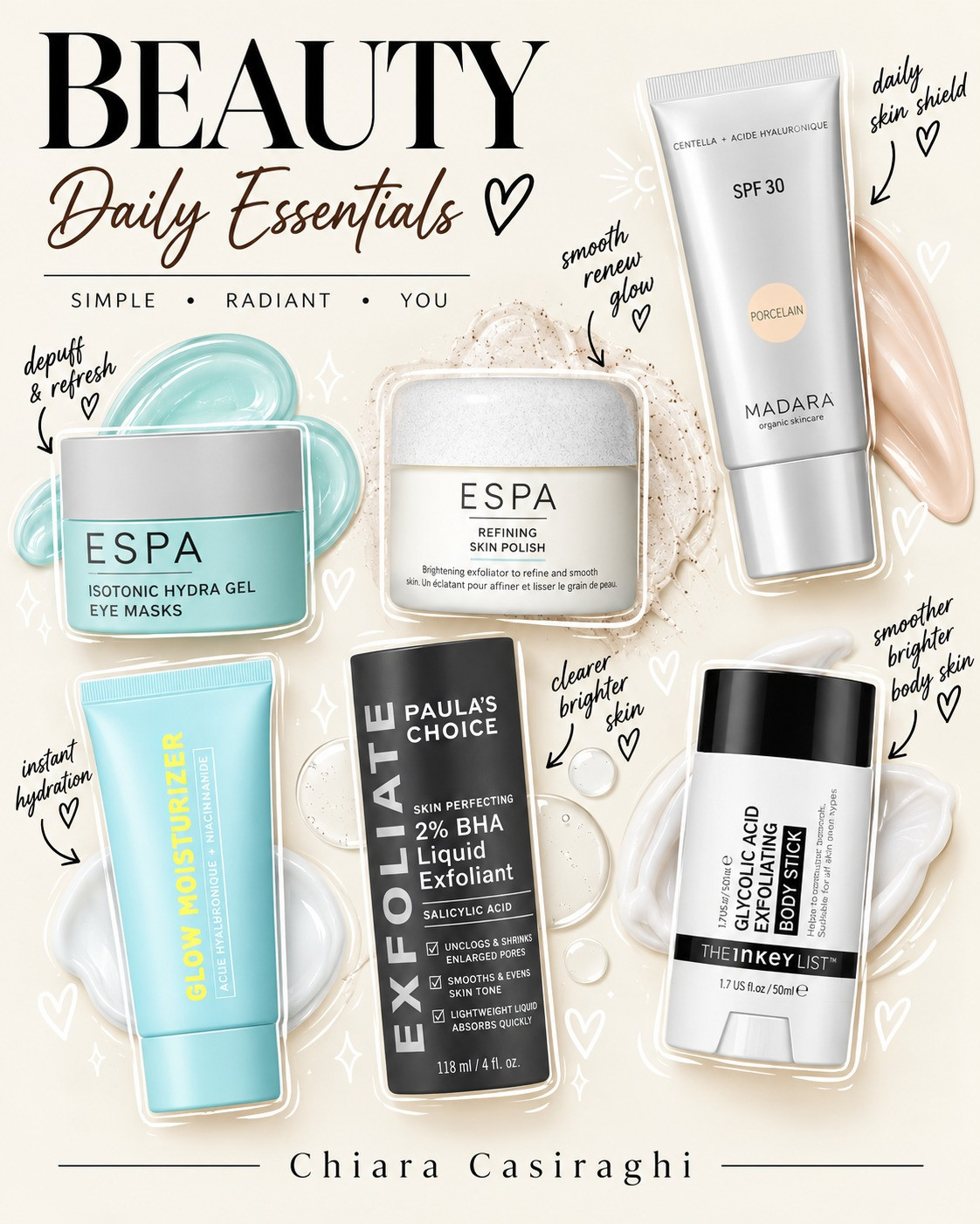 Your daily beauty must-haves for an effortless glow! 

 #LTKvlog #LTKSaleAlert #LTKBeauty