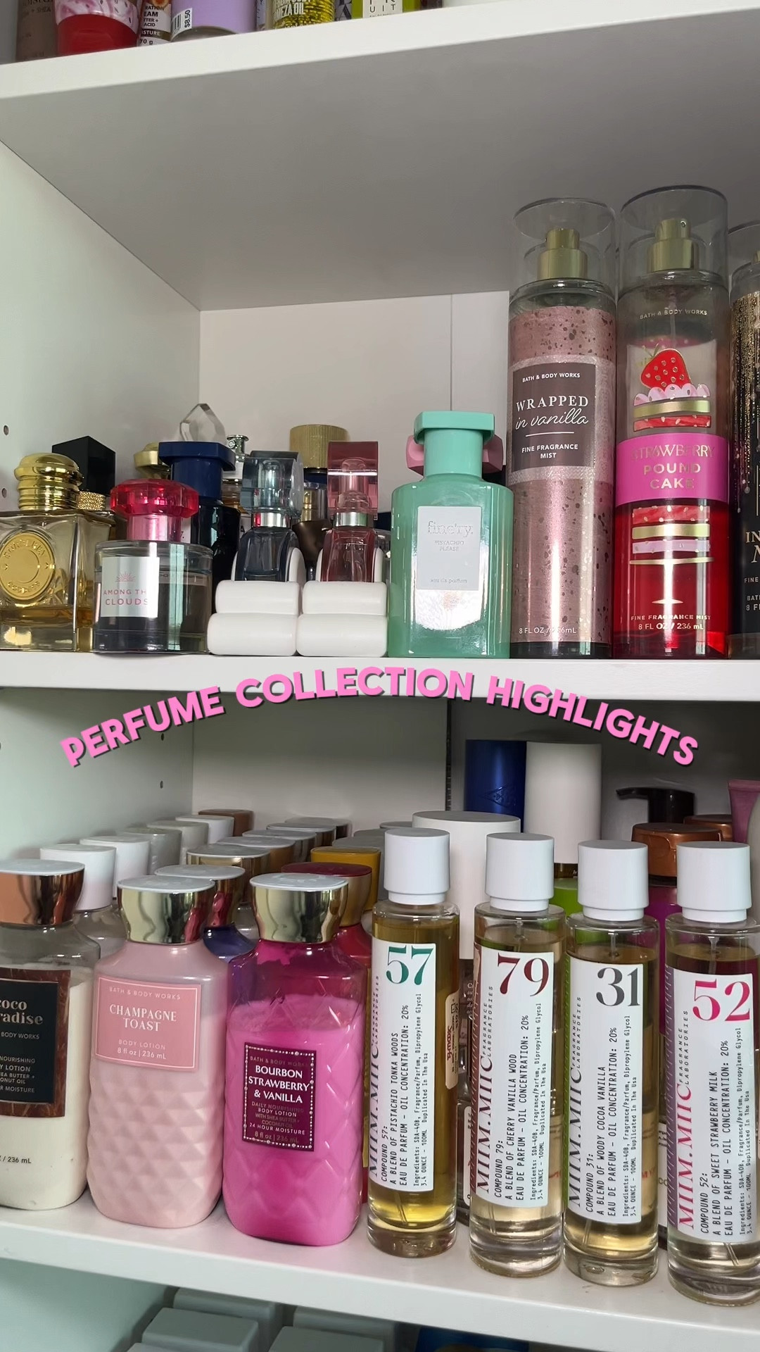 Perfume collection highlights ✨

Mentioned:
Finery Fragrance - Pistachio Please
Burberry Beauty - Her
Madison Margiela - Afternoon Delight
YSL Beauty - Libre Absolu Platine
Ellis Brooklyn - Super Amber 
Valentino Beauty - Donna Born In Roma Green Extravaganza 
Finery - The New Rouge 
The 7 Virtues - Vanilla Woods
Burberry Beauty - Burberry Goddess
Choco Musk 


#LTKCon #LTKBeauty