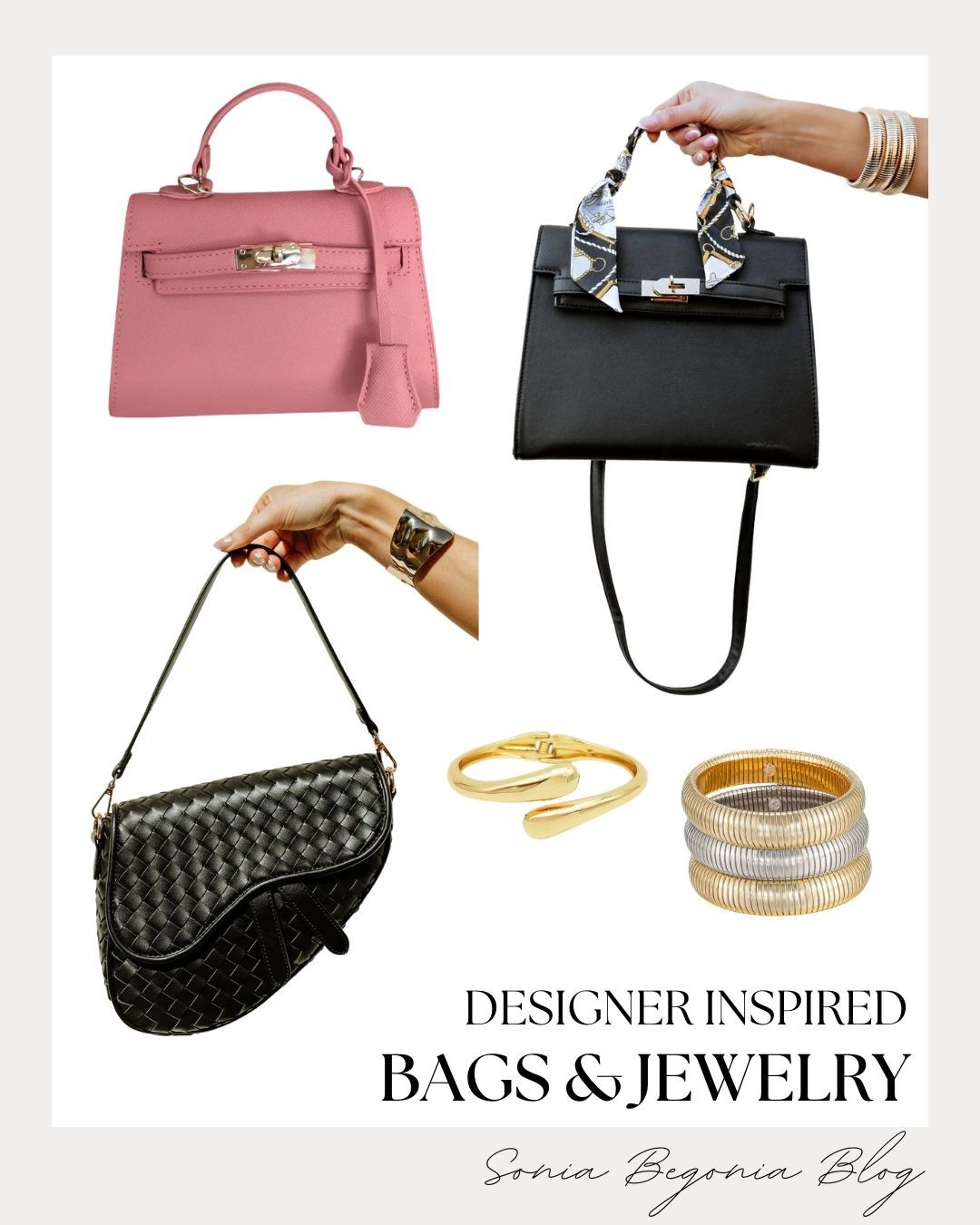 Designer Inspired Favorites ✨

I am loving these designer-inspired bags and jewelry pieces! From classic top-handle styles to woven textures and bold gold bangles, these finds offer a luxury look for a fraction of the price. 👜

Elevate any outfit with these timeless accessories. I’ve selected the best pieces to help you achieve that high-end aesthetic while staying on a budget! 💍✨

#DesignerInspired #LuxuryLook #HandbagLover #GoldJewelry #StyleOnABudget

#LTKootd