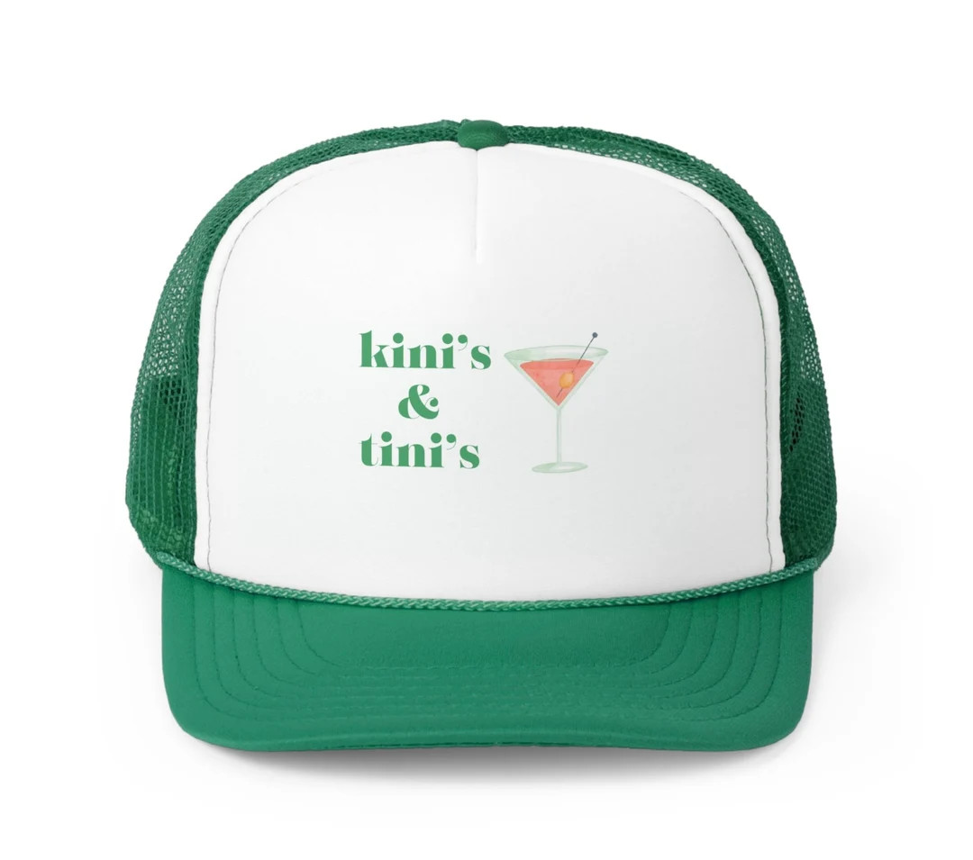 Bikinis & Martinis Trucker Hat - Etsy | Etsy (US)