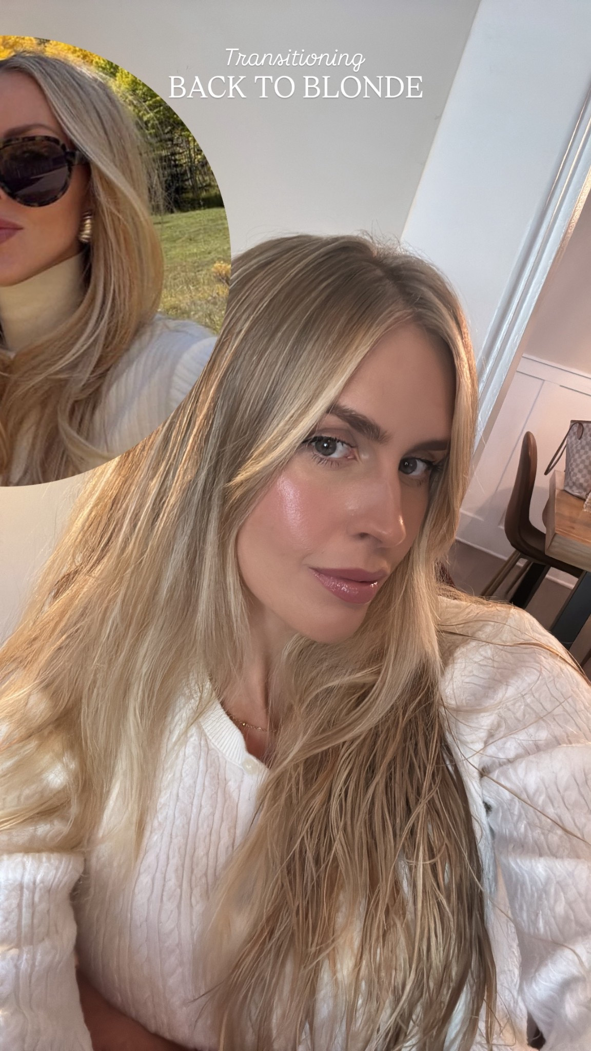 Cool shampoo to for an icy blonde 🧊 