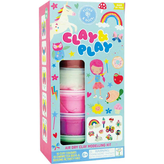 Rainbow Fairy Clay & Play, (Size Kid) - Kids Toys | Floss & Rock from Maisonette | Maisonette