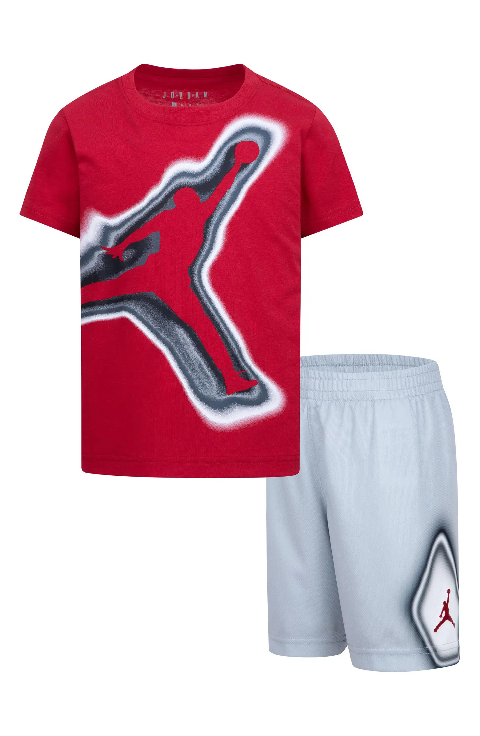Jordan Kids' Air Heat Map Graphic T-Shirt & Shorts Set | Nordstrom | Nordstrom