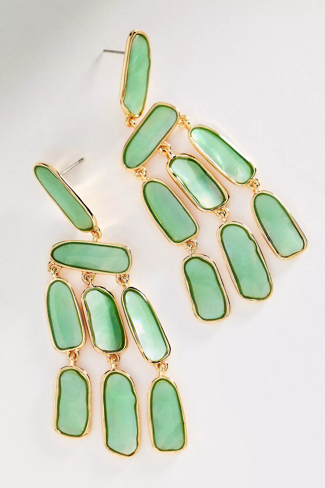 By Anthropologie Colorful Stone Drop Earrings | Anthropologie (US)