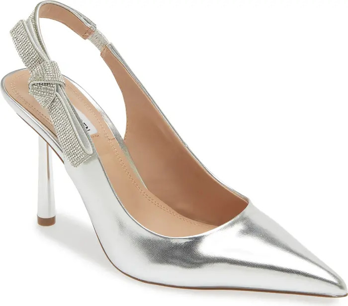 Steve Madden Stefani Metallic Slingback Pump (Women) | Nordstromrack | Nordstrom Rack