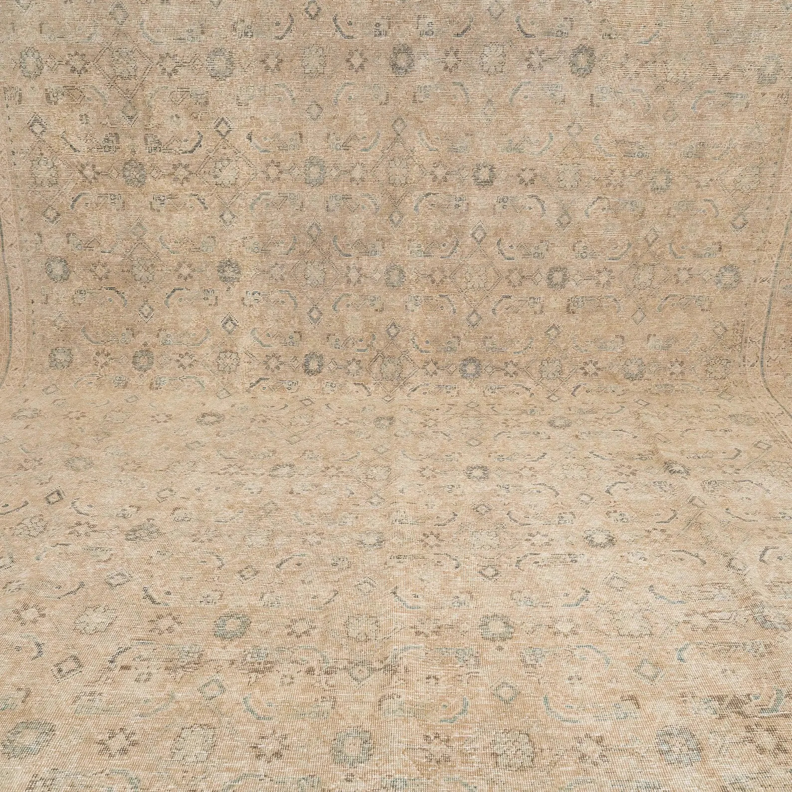 Neutral Vintage Rug 11x14 Hand-knotted, Beige Vintage Oriental Persian Style Wool 1940s, Living R... | Etsy (US)