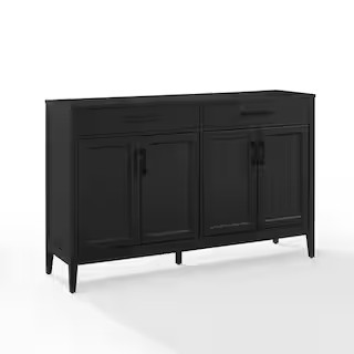 CROSLEY FURNITURE Milo Black Sideboard CF4215-BK - The Home Depot | The Home Depot