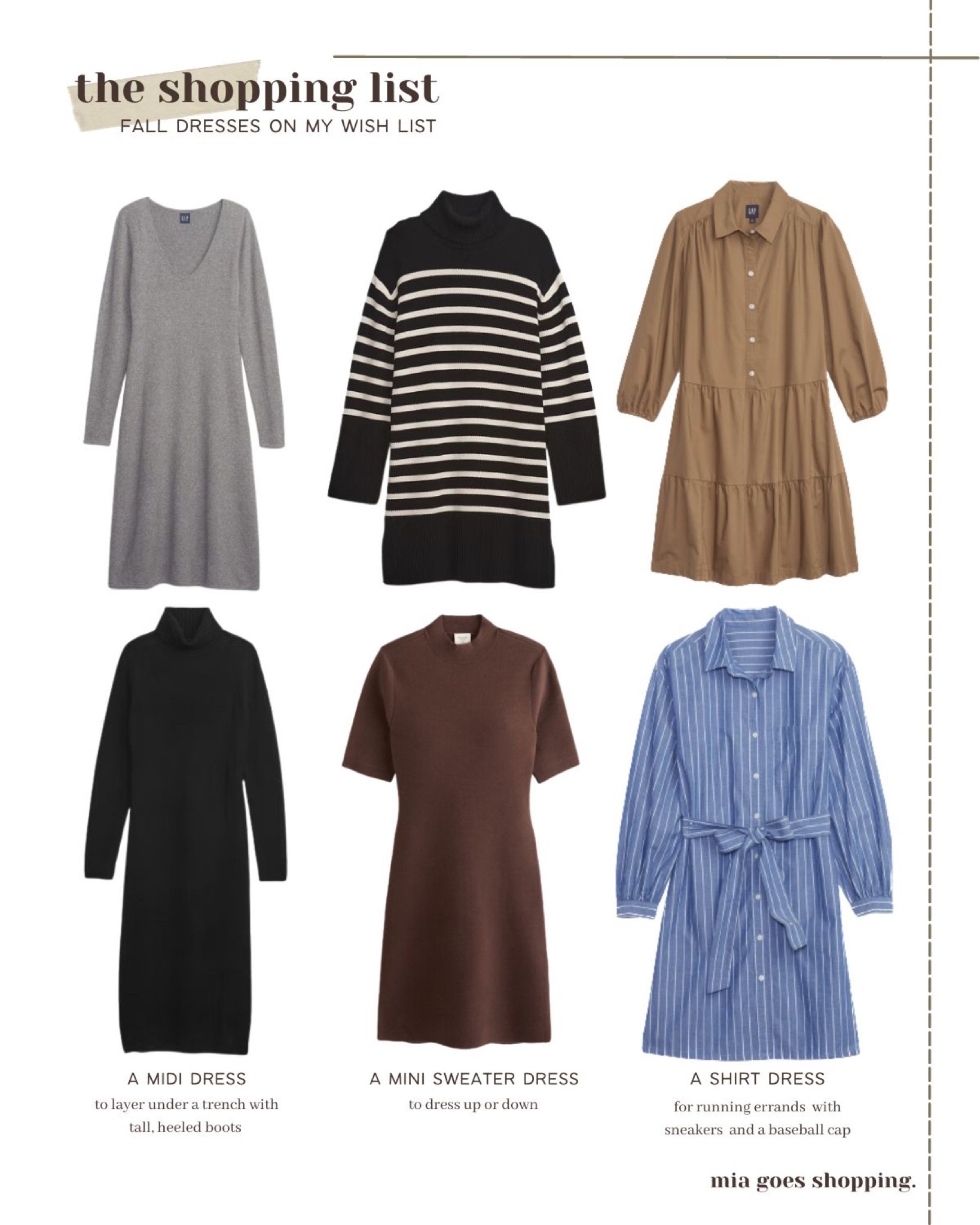 Fall dresses. Fall sweater dress. Turtleneck dress. MIDI dress. Shirt dress. Neutral fall dresses. Fall dresses under 100. Work dress for fall 

#LTKworkwear #LTKfindsunder100 #LTKSeasonal