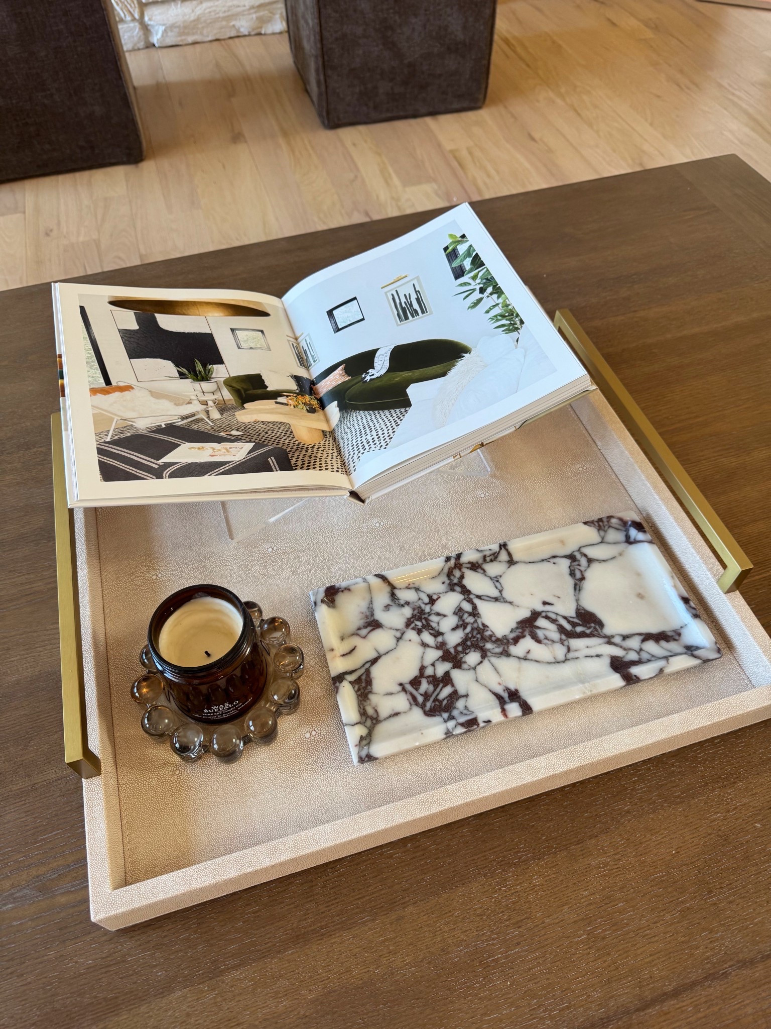 Amazon home decor 
Amazon home find 
Tray styling 
Amazon tray 
Coffee table tray 

#LTKdayinmylife #LTKmomlife #LTKHome