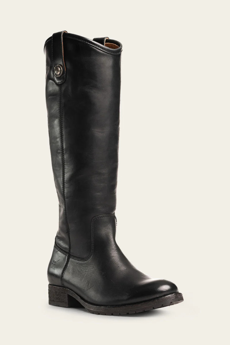 Melissa Button Lug Tall Boot | The Frye Company | FRYE