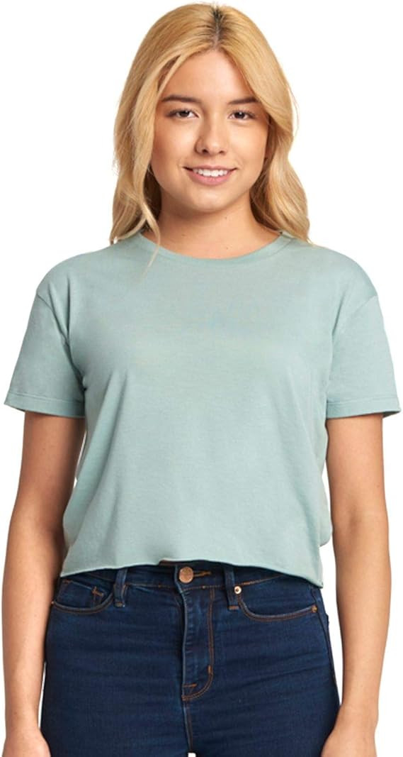 The Next Level Festival Cali Crop T-Shirt (N5080) | Amazon (US)