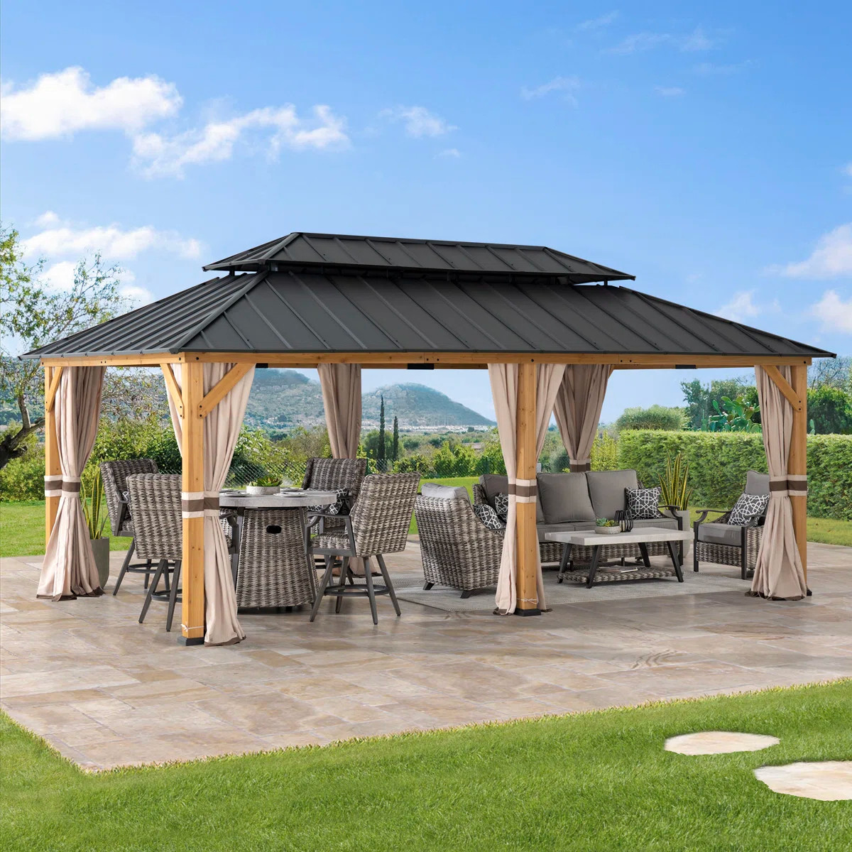 this sale is dangerous because suddenly I need a gazebo 😭✨ Wayfair 48-hour clearance ends tonight and these outdoor finds are giving luxury backyard makeover instantly

#WayfairFinds #EndsSoon #GazeboGoals #PergolaInspiration #OutdoorDecor #BackyardGoals #LTKSaleAlert #LTKDeals #HomeUpgrade #PatioGoals #GardenStyle #ModernOutdoor 

 #LTKSeasonal #LTKHome #LTKSaleAlert