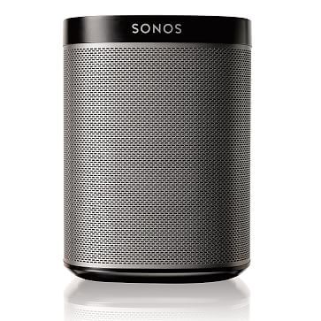 Sonos PLAY:1 Wireless Speaker, Black | West Elm (US)