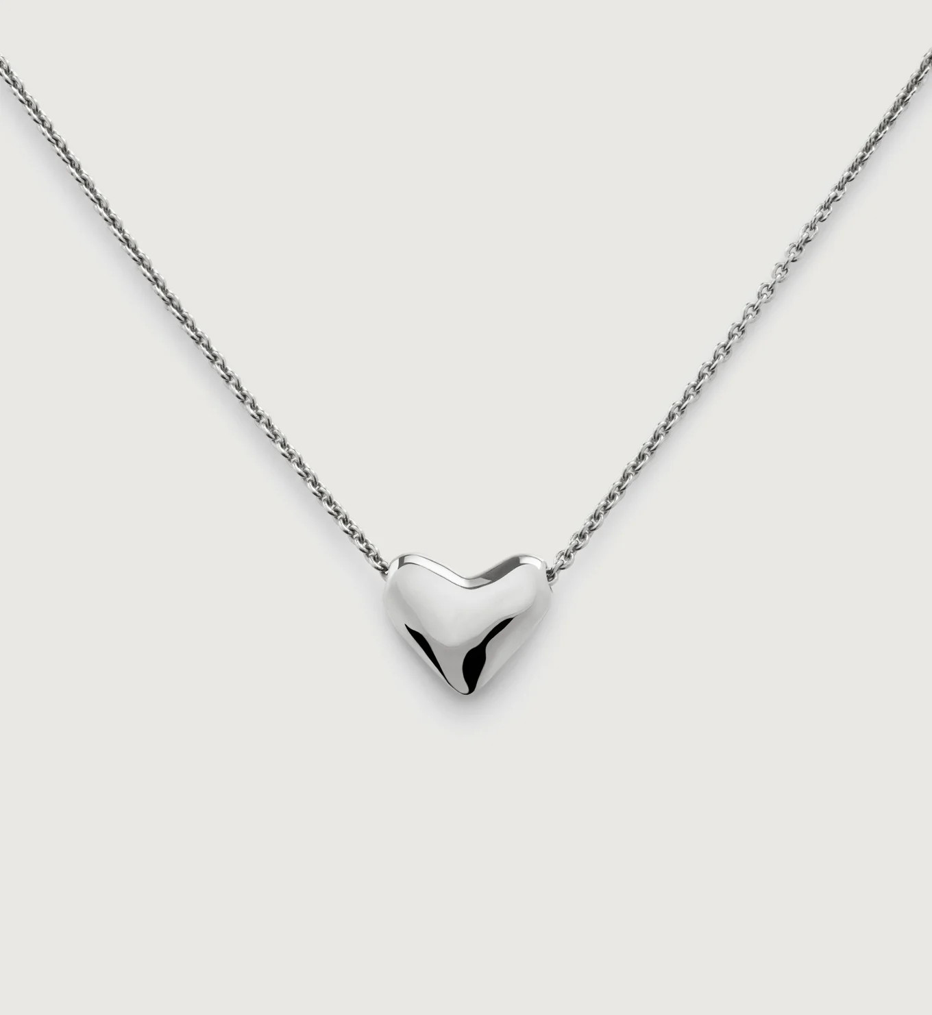 Heart Chain Necklace | Monica Vinader (US)