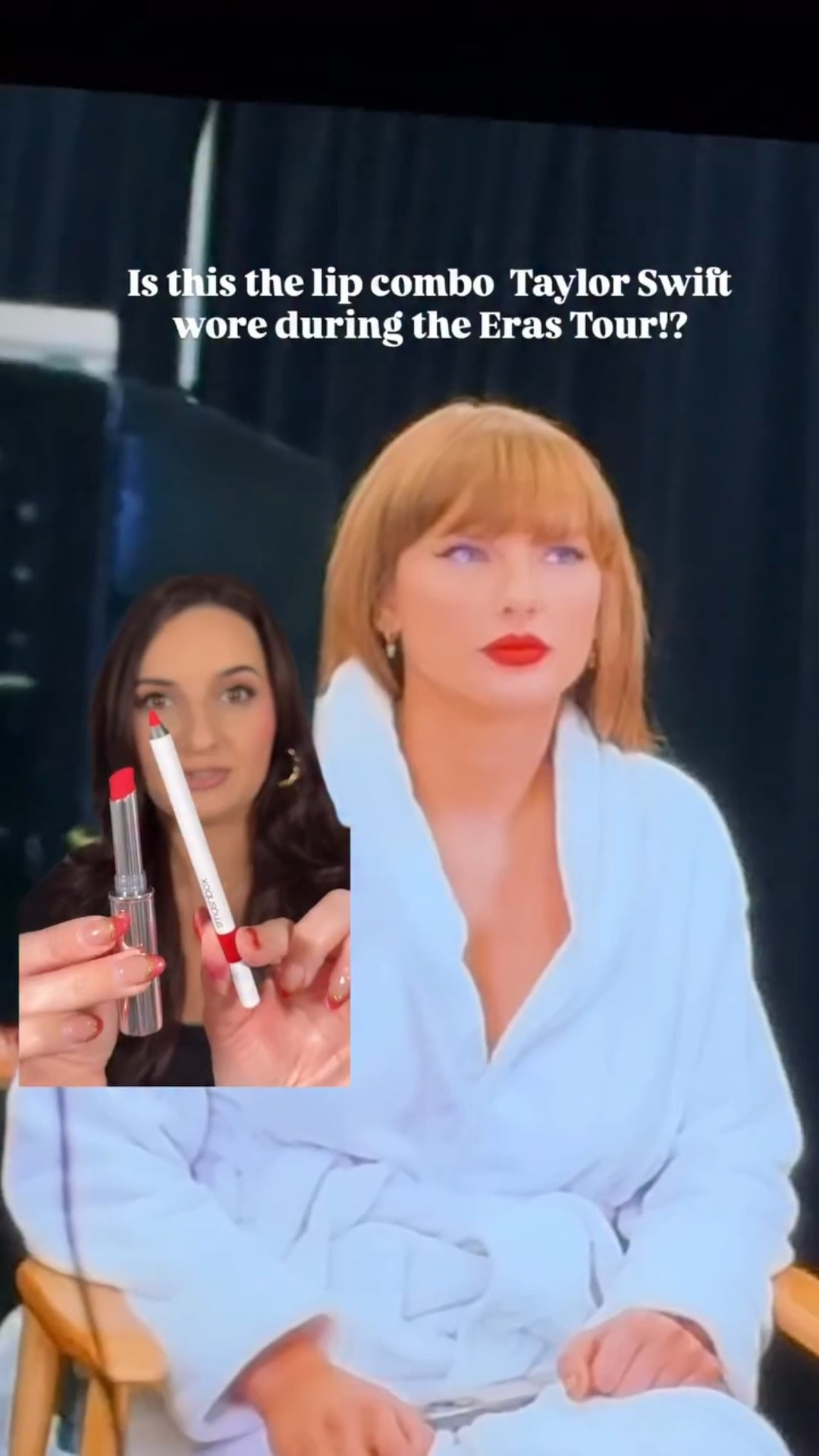 I think I unlocked @taylorswift red lip combo she wore during the Eras Tour- what do we think!? 
@maccosmetics Ruby True Locked Kiss matte lipstick 
@smashboxcosmetics True Red lip liner 
#taylorswift #redlip #lipcombo #erastour #celebstyle

#LTKFindsUnder50 #LTKBeauty #LTKgrwm