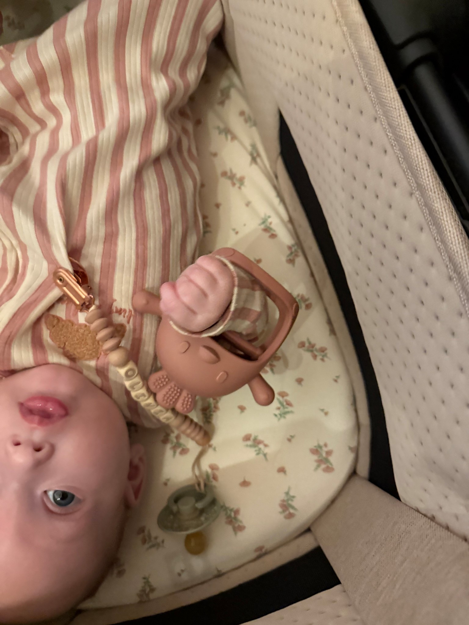 Pink striped zip sleep suit / baby grow with croissant 

#LTKbaby #LTKmaternity #LTKkids